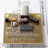 USB-FX2 Rev.2 board image (top) [14kb]